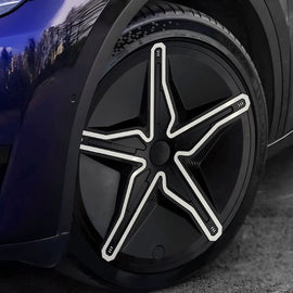 Starfish Style Wheel Covers for Tesla Model 3 18-inch and Model Y 19-inch