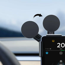 Load image into Gallery viewer, Car Phone Holder Mount Adjustable Magnetic Charging for Tesla Model 3/Y/S/X