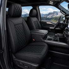 Load image into Gallery viewer, Custom For Ford F150 Car Seat Covers Full Set Compatible (2015-2026)
