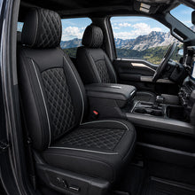 Load image into Gallery viewer, Custom For Ford F150 Car Seat Covers Full Set Compatible (2015-2026)