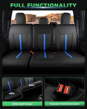 Load image into Gallery viewer, Custom Leather Seat Covers for Ford F-150 (2015–2026) and F-250 F-350 F-450 XL XLT (2017–2026)