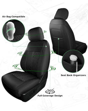 Load image into Gallery viewer, Custom Leather Seat Covers for Ford F-150 (2015–2026) and F-250 F-350 F-450 XL XLT (2017–2026)