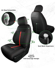 Load image into Gallery viewer, Custom Leather Seat Covers for Ford F-150 (2015–2026) and F-250 F-350 F-450 XL XLT (2017–2026)