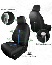 Load image into Gallery viewer, Custom Leather Seat Covers for Ford F-150 (2015–2026) and F-250 F-350 F-450 XL XLT (2017–2026)