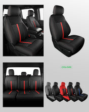 Load image into Gallery viewer, Custom Leather Seat Covers for Ford F-150 (2015–2026) and F-250 F-350 F-450 XL XLT (2017–2026)