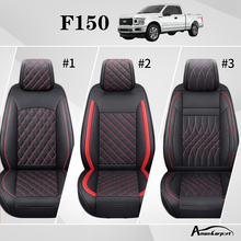 Load image into Gallery viewer, Amancarport Custom Fit Car Seat Covers Full Set For Ford F150 (2009-2025), F250, F350, F450(2017-2025)