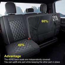 Load image into Gallery viewer, Custom Luxury Faux Leather Car Seat Cover Fits Ford F150 (2015-2023), F250, F350, F450(2017-2023)