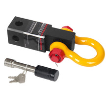 Load image into Gallery viewer, Solid Shank Shackle 13,000 lbs with 5/8&quot; Trailer Hitch Lock ，Hitch Pin Lock