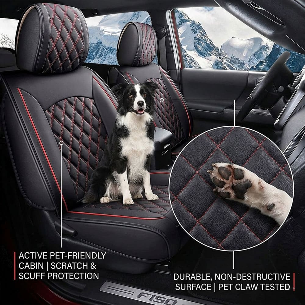 Custom Fit Ford Maverick(2022-2026) Leather Car Seat Covers Full Set