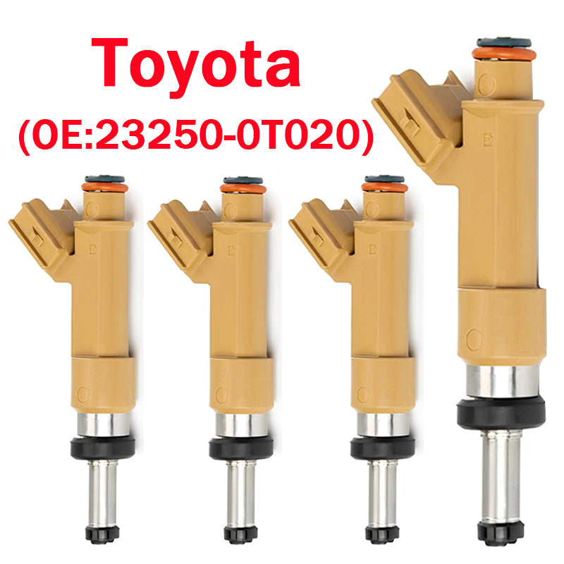 4PCS 23250-0T020 Fuel Injectors – Direct Fit for 2009-2018 Toyota Corolla, Matrix & Scion xD 1.8L I4