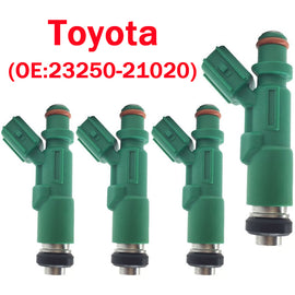 4PCS Fuel Injectors 23250-21020 for Toyota Prius 2004-2009 1.5L – OEM Replacement, Fix Misfire & Improve MPG