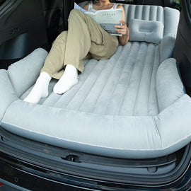 Outdoor SUV Air Mattress Camping Bed Cushion With Pillow