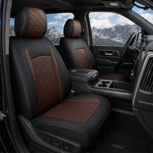 Load image into Gallery viewer, Custom Fit Leather Seat Covers for Chevy Silverado &amp; GMC Sierra 1500 2500HD 3500HD (2007-2026) Full Set