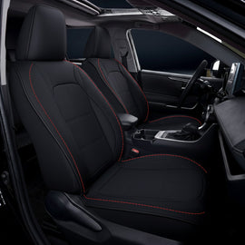 Waterproof Faux Leather Car Seat Covers – 5-Piece Universal Fit for Cars, SUVs & Trucks