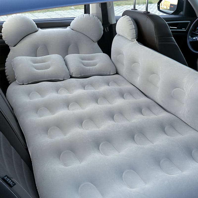 Car Inflatable Air Mattress, with Two Pillows for Camping Travel