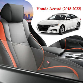Special Leather Car Seat Cover Full Set For Honda Accord (2018-2022)