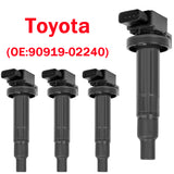 90919-02244 Ignition Coil Pack (4PCS) for Toyota – Fix Misfire & Restore Engine Power (Copy)
