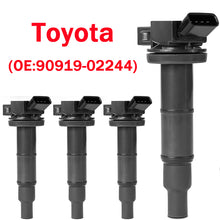 Load image into Gallery viewer, 90919-02244 Ignition Coil Pack (4PCS) for Toyota – Fix Misfire &amp; Restore Engine Power