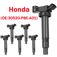 Load image into Gallery viewer, Ignition Coil Pack 6PCS for Honda Accord V6 – Replace 30520-P8E-A01, Fix Misfire &amp; Restore Engine Power