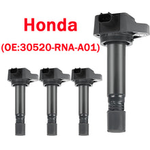 Load image into Gallery viewer, Ignition Coil Pack 4PCS for Honda Civic – Replace 30520-RNA-A01, Fix Misfire &amp; Restore Engine Power