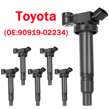 Load image into Gallery viewer, 90919-02234 Ignition Coil Pack (6PCS) for Toyota Camry, Highlander – Fast Installation &amp; OEM Fit