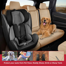 Load image into Gallery viewer, Jeep Grand Cherokee (2011–2021) Luxury Leather Seat Covers – Custom Fit Waterproof Full Set