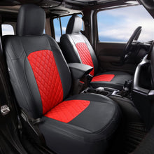 Load image into Gallery viewer, Custom Nappa Leather Car Seat Covers Full Set Special for Jeep Wrangler (2007-2024)