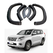 Load image into Gallery viewer, Front &amp; Rear Fender Flares Kit for Toyota Land Cruiser Prado LC150 2014–2018 – 6PCS Black Wheel Arch Trim, Direct Fit