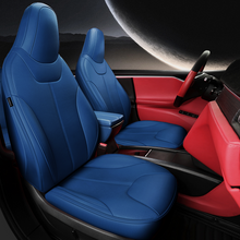 Load image into Gallery viewer, For Tesla Model S/X Seat Covers 2012–2024 5–7 Seat Nappa Leather Full Set