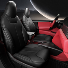 Load image into Gallery viewer, For Tesla Model S/X Seat Covers 2012–2024 5–7 Seat Nappa Leather Full Set