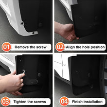 Load image into Gallery viewer, Amancarport® Mud Flaps for Trucks Mud Guards Compatible with 2014-2026 Chevrolet Silverado,4pcs Splash Guards Front &amp; Rear