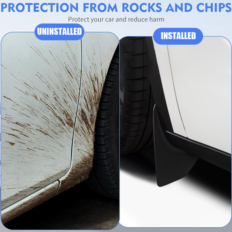 Amancarport® Mud Flaps for Tesla Model Y 2021-2025 - Front and Rear Splash Guards Mud Flaps, 4PCS Fender Flares Set
