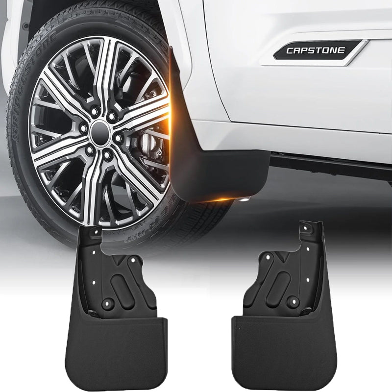 Amancarport® No-Drill Mud Flaps for Toyota Tundra 2007–2026 Custom Fit All-Weather Splash Guards (4PCS)