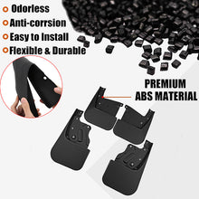 Load image into Gallery viewer, Amancarport® Mud Flaps for Toyota Tundra 2007-2026 , All-Weather Splash Guards , No-Drill Front &amp; Rear Mudguards Set (4PCS)