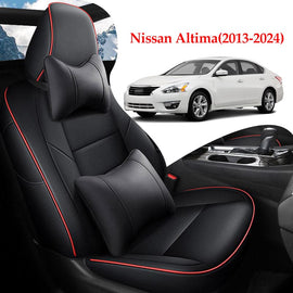 Leather Car Seat Covers Full Set Special For Nissan Altima(2013-2024)