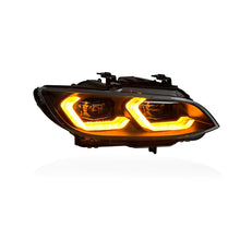 Load image into Gallery viewer, Laser Style LED Headlights for 2007–2010 BMW E92 E93 M3 3 Series – Dual Projector with Amber/White DRL