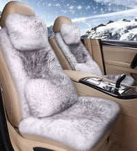 Load image into Gallery viewer, Amancarport Winter Plush Car Seat Cover 5-Piece Complete Set