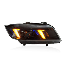 Load image into Gallery viewer, LED Headlights for BMW E90 (2005–2012) – Snake Eyes Style,  Projector Lens