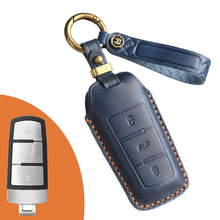 Load image into Gallery viewer, Vintage Handmade Luxury Leather Key Fob For All Volkswagen Models