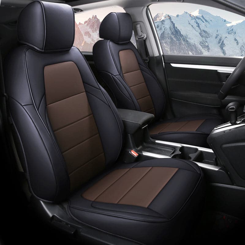 Custom Leather Car Seat Cover Full Set For Honda CRV(2012-2024)