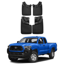 Load image into Gallery viewer, Mud Flaps for Toyota Tacoma (2005-2025) - 4pcs No-Drill Splash Guards Mudguards Kit