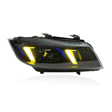 Load image into Gallery viewer, LED Headlights for BMW E90 (2005–2012) – Snake Eyes Style,  Projector Lens