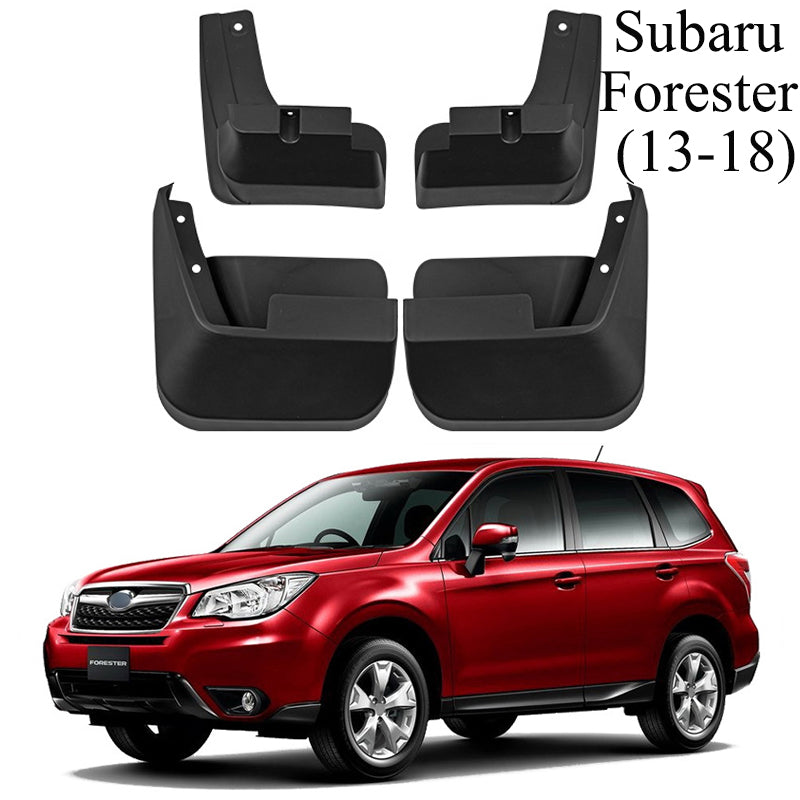 Mud Flaps Splash Guards for 2008-2024 Subaru Forester Front and Rear Fender Flares, 4PCS Accessories