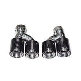 Suitable for BMW 5 Series 525i/530i/G30/G38 M Performance Carbon Fiber Exhaust Tailpipe