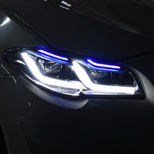 Load image into Gallery viewer, BMW 5 Series F10 2011–2017 LED Thundereye Headlights Assembly – Fits OEM Xenon &amp; Halogen Models