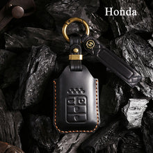 Load image into Gallery viewer, Genuine Leather Key Fob Cover for Honda