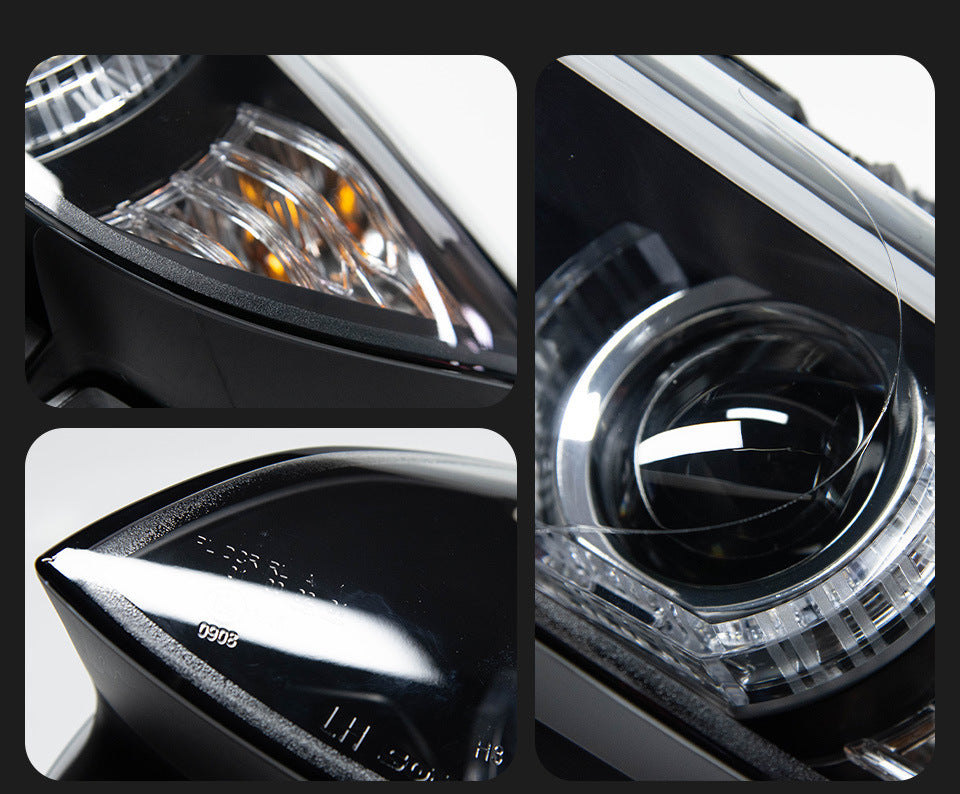 LED DTM Halo Headlights for BMW E92/E93 3 Series 2007–2010 328i 330i 335i M3 Coupe