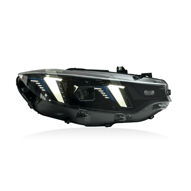LED Headlights for BMW 4 Series F32 F82 F36 (2013-2020) – Snake Eyes Style, Projector Lens with Yellow DRL