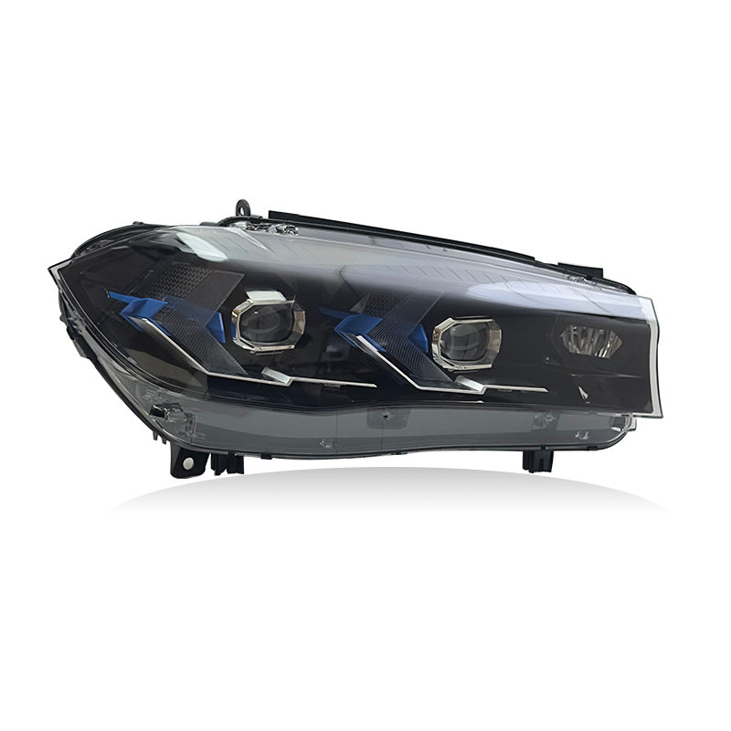 LED Headlights For BMW X5 F15 2014-2018 Double Lens Arrow Style Assembly Pair