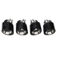 Load image into Gallery viewer, Carbon Fiber Tailpipe With Net Exhaust Tips For BMW X3M X4M M2 M3 M4 - F97 F98 G87 G80 G82 G83